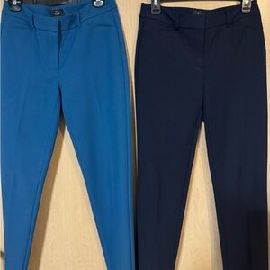 Stylish Women's Blue and Black Pants